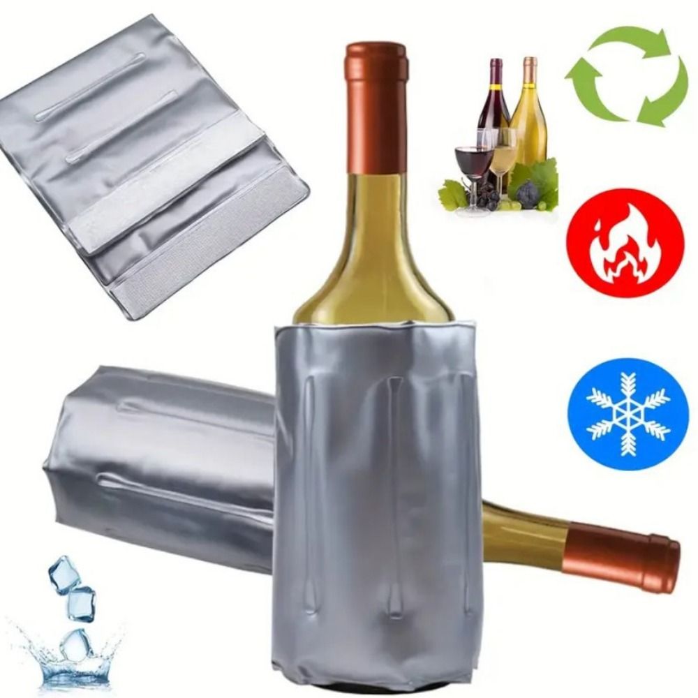 Wine Chiller Sleeve - Sac isotherme réutilisable pour refroidir le