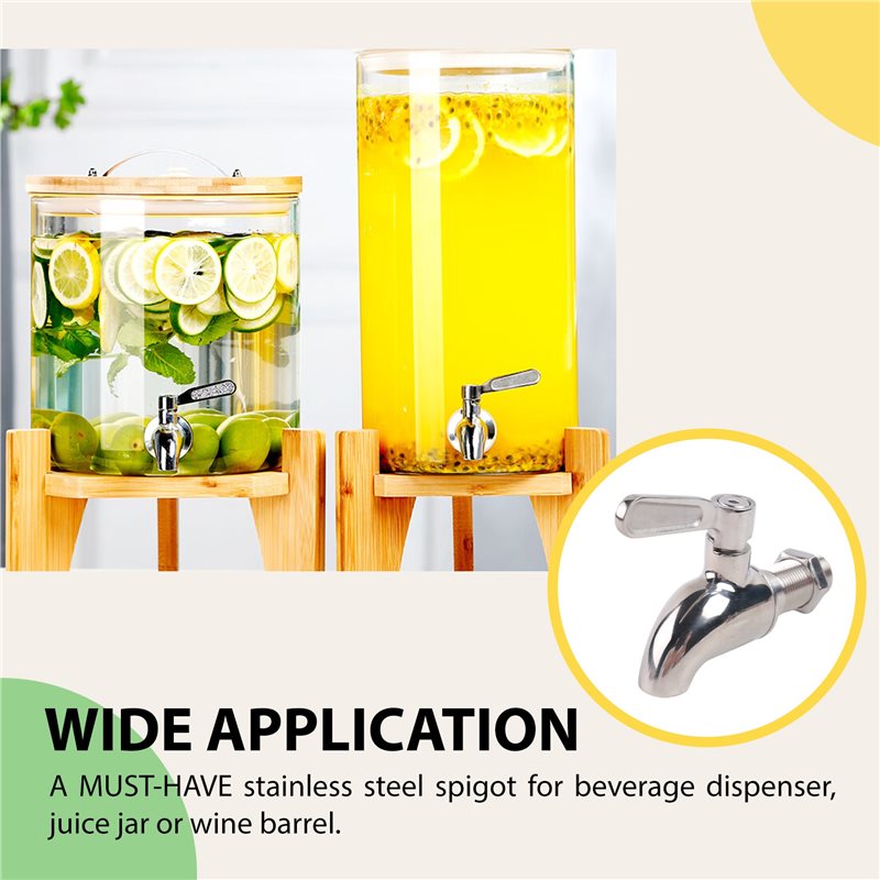 Wine With Beer - ABMI - Robinet en acier inoxydable