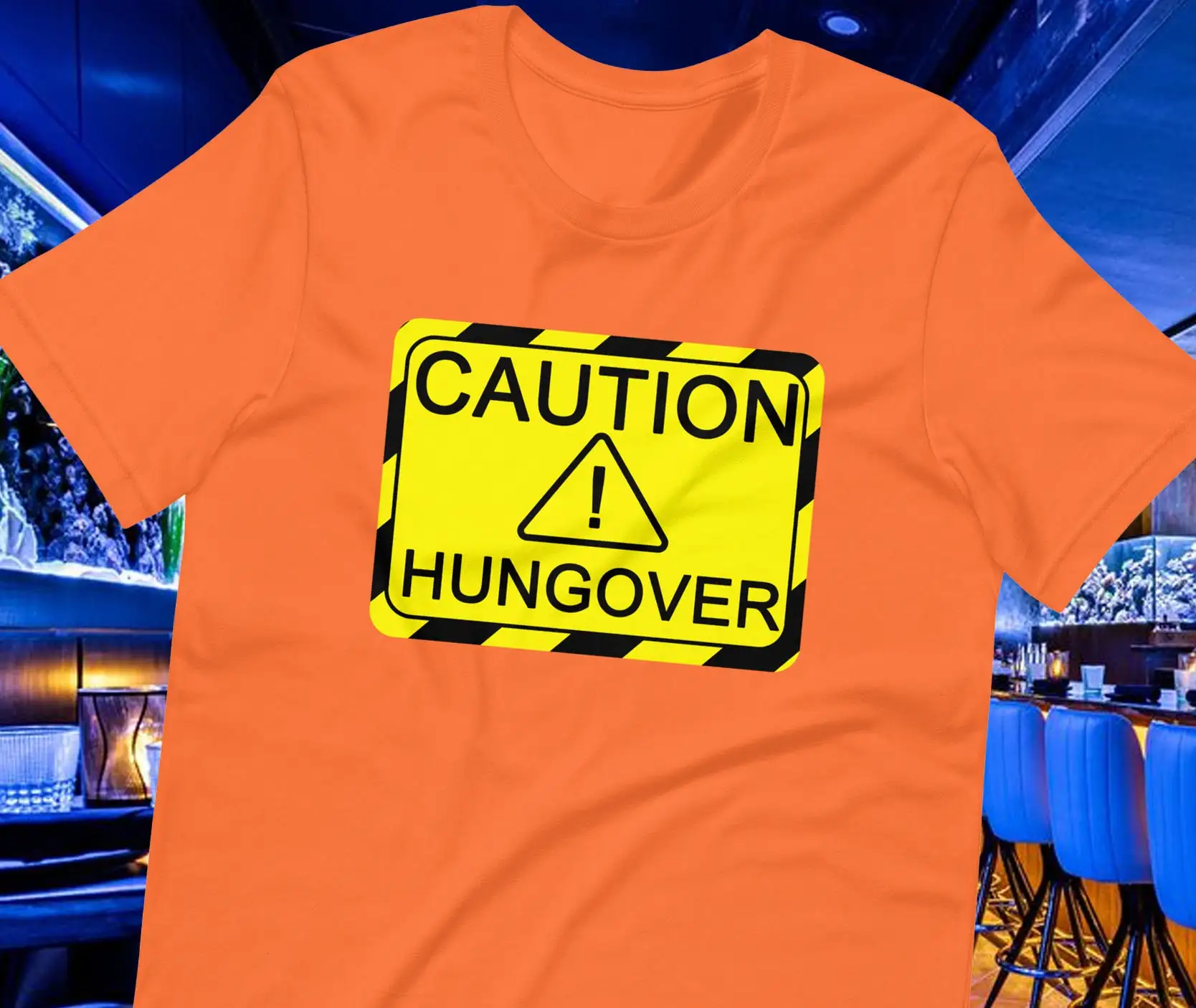 Wine Beer Tequila - T-shirt « Attention Gueule de bois