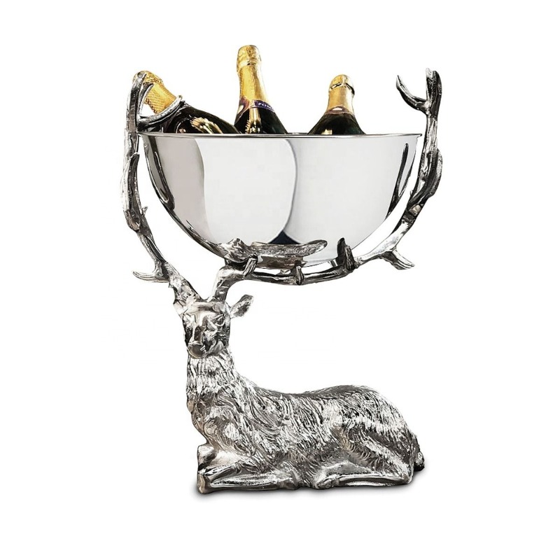 Ice Bucket Silver - Seau à glace pour cerf et