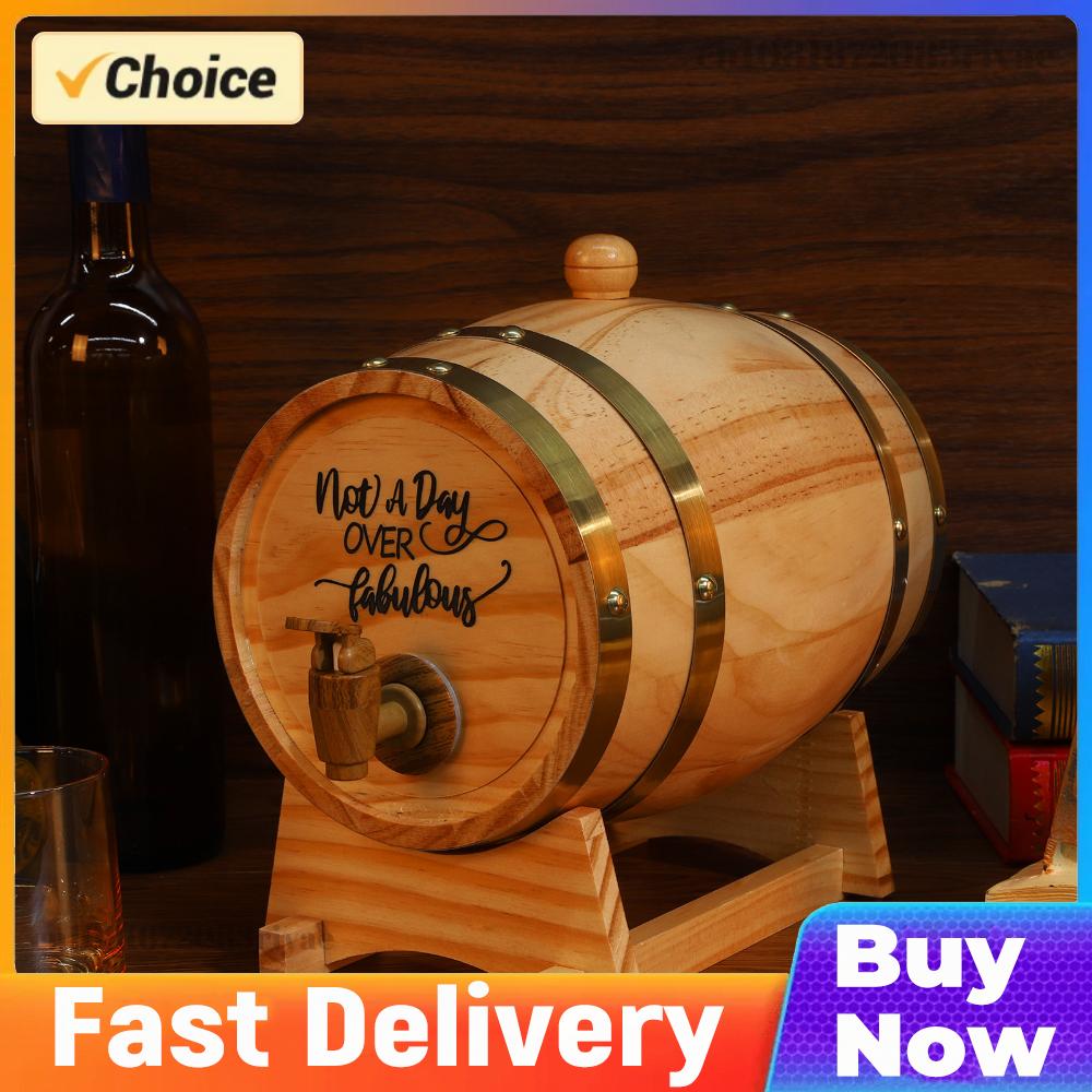 Wine Beer Tequila - Fût à vin de 3 L