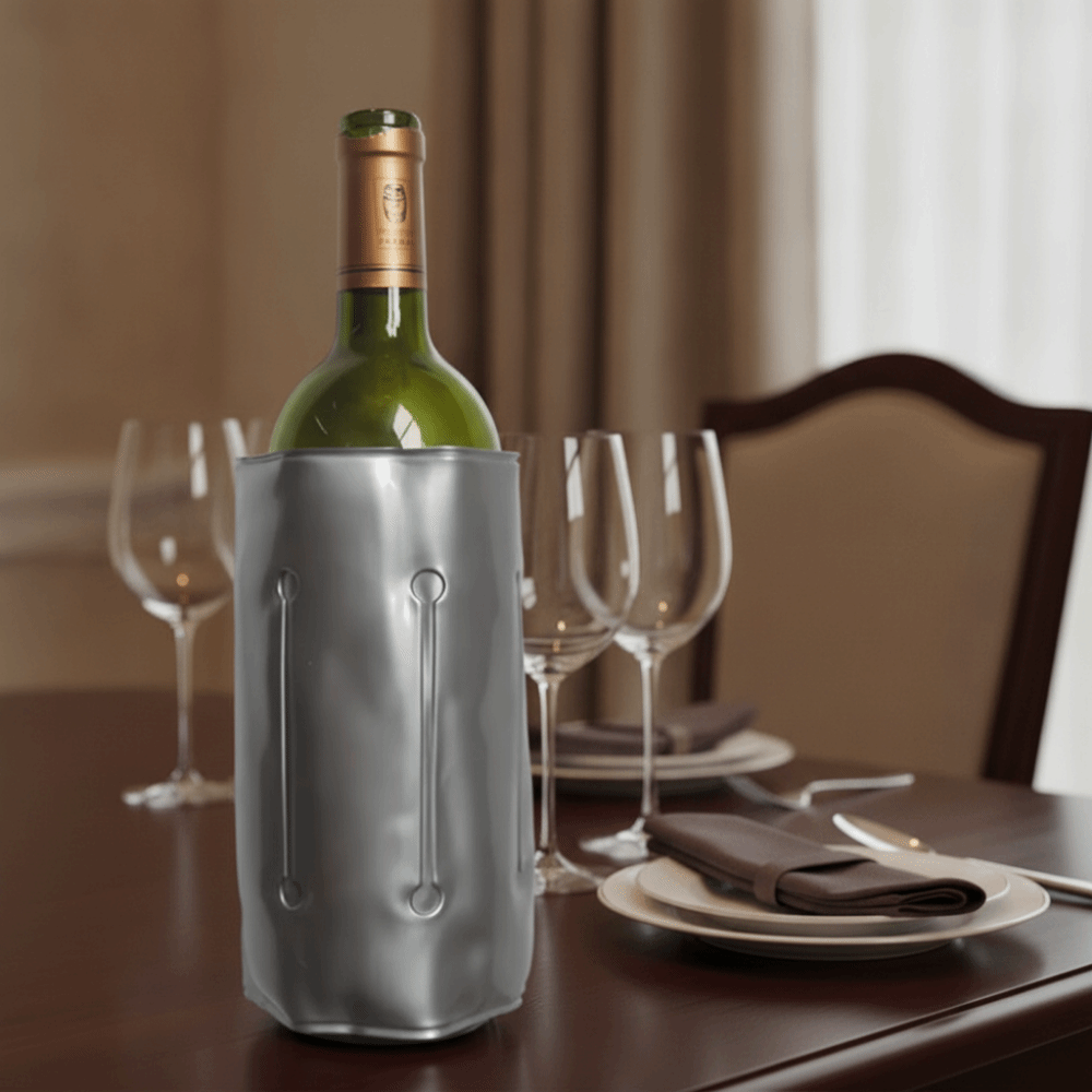 Sac isotherme réutilisable pou - Wine Chiller Sleeve avis et prix