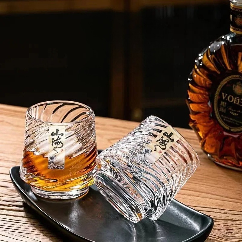 Ensemble de verres à whisky en - Wine Beer The Whiskey avis et prix