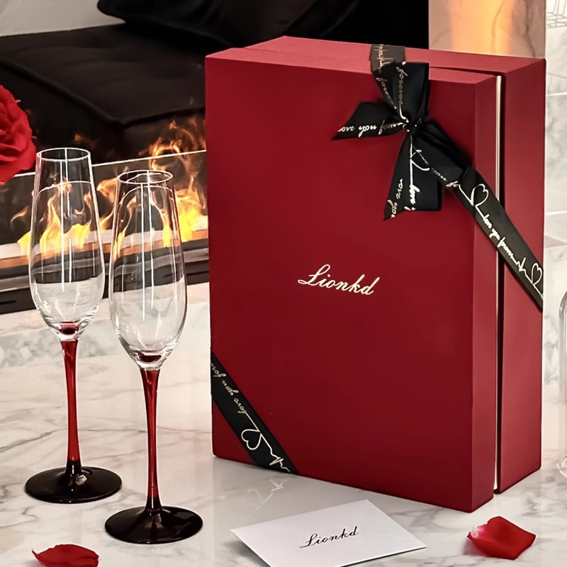 HYS – Coffret cadeau de luxe l - Wine Glass Set Crystal avis et prix