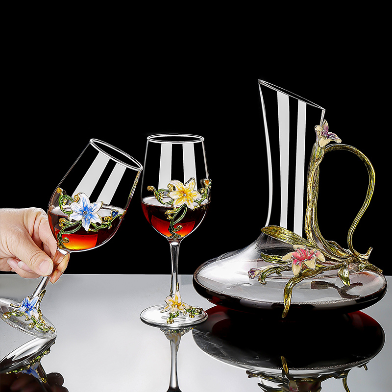 Ensemble de gobelets Vintage e - Wine Glass Set Crystal avis et prix