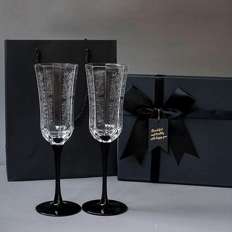 Ensemble de verres à vin de lu - Wine Glass Set Crystal avis et prix