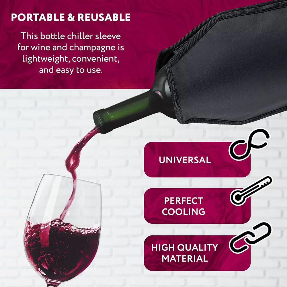 Sac isotherme pour vin, suppor - Wine Chiller Sleeve avis et prix