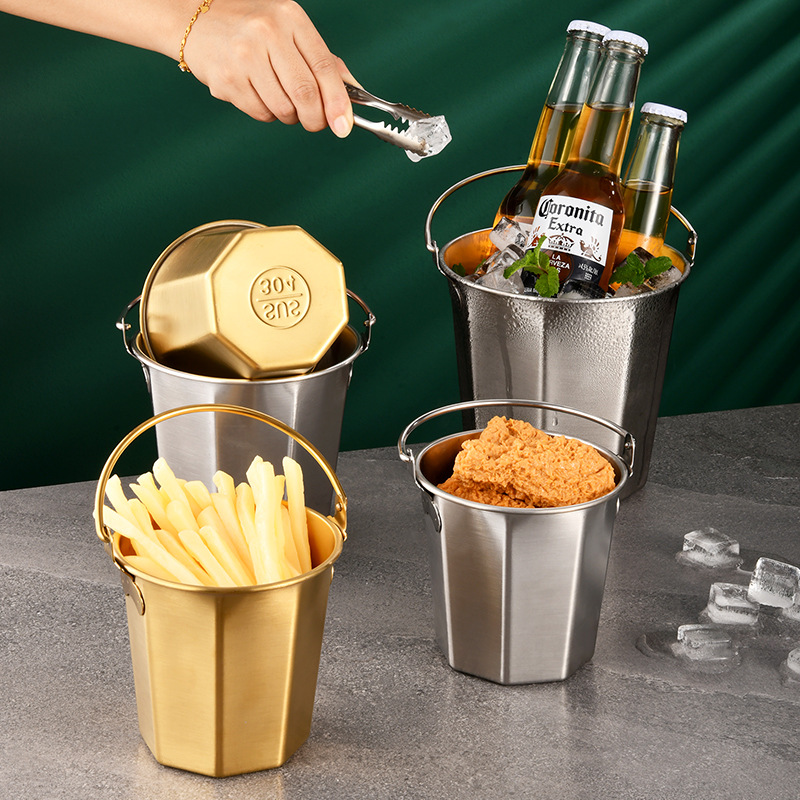Mini glace en acier inoxydable - Ice Bucket Silver avis et prix