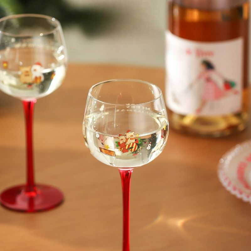 Verre à vin Lulu Pig, coupe de - Wine Glass Set Crystal avis et prix